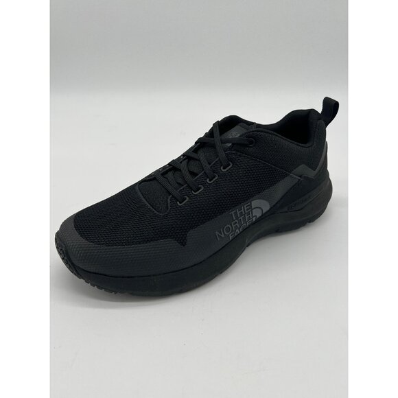 The North Face Mens Single Left Athletic Shoe In Total Black Mesh Design - Picture 4 of 8